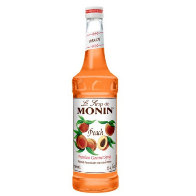 Monin Peach Syrup, 750 ml