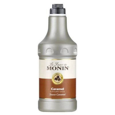 Monin caramel sauce, 1.89 ltr