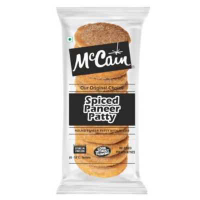 McCain Spiced Paneer Patty, 960 g