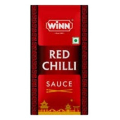 Winn Red Chilly Sauce Sachets, 8 gm