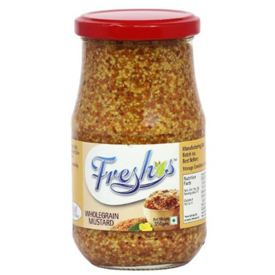 Freshos Whole Grain Mustard, 370 gm