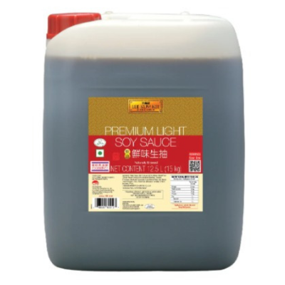 Lee Kum Kee Soya Sauce Light, 12.5 ltr