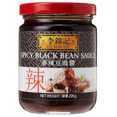 Lee Kum Kee Spicy Black Bean Sauce, 226 gm