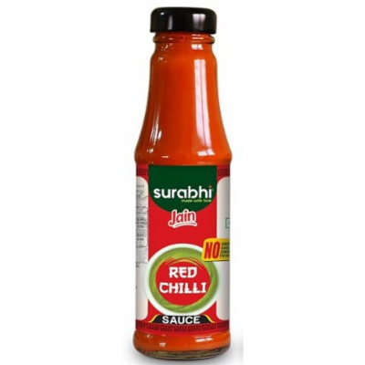 Surabhi No Onion No Garlic Chilli Sauce, 700 gm