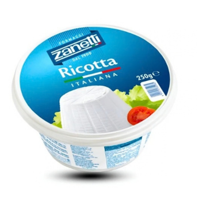 Zanetti Ricotta Cheese, 250 gm