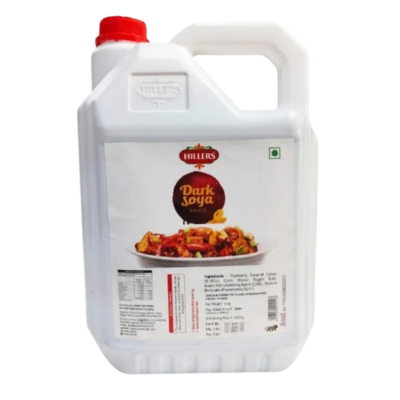 Hiller Dark Soya Sauce, 5 kg