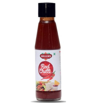Hiller Red Chilli Sauce, 700 gm