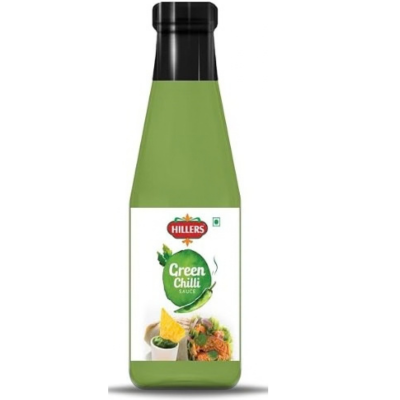Hiller Green Chilli Sauce, 700 gm