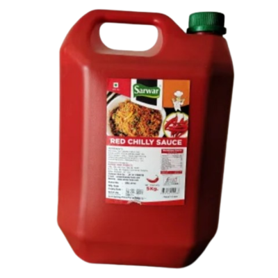 Sarwar Red Chilly Sauce, 5 kg