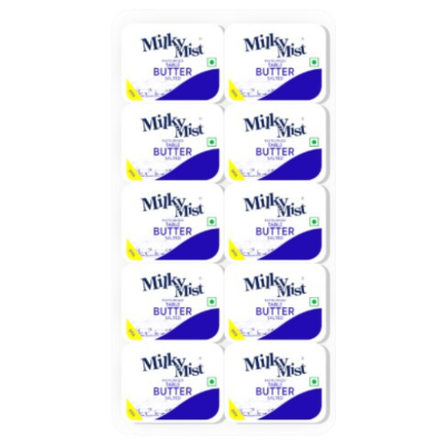 Milky Mist Butter Chiplets, (100 Units/Pack), 1 kg